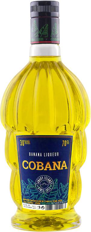 Destilería de Tejina Cocal Licor Plátano Cobana - Bananenlikör 30% 0,7l Liköre