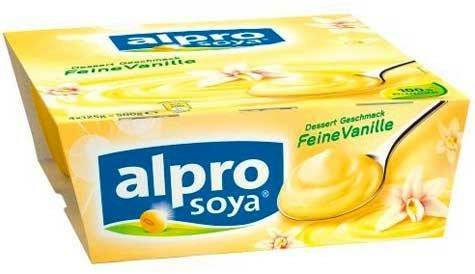 Alpro Soya Dessert Feine Vanille 4x125g Milchprodukte