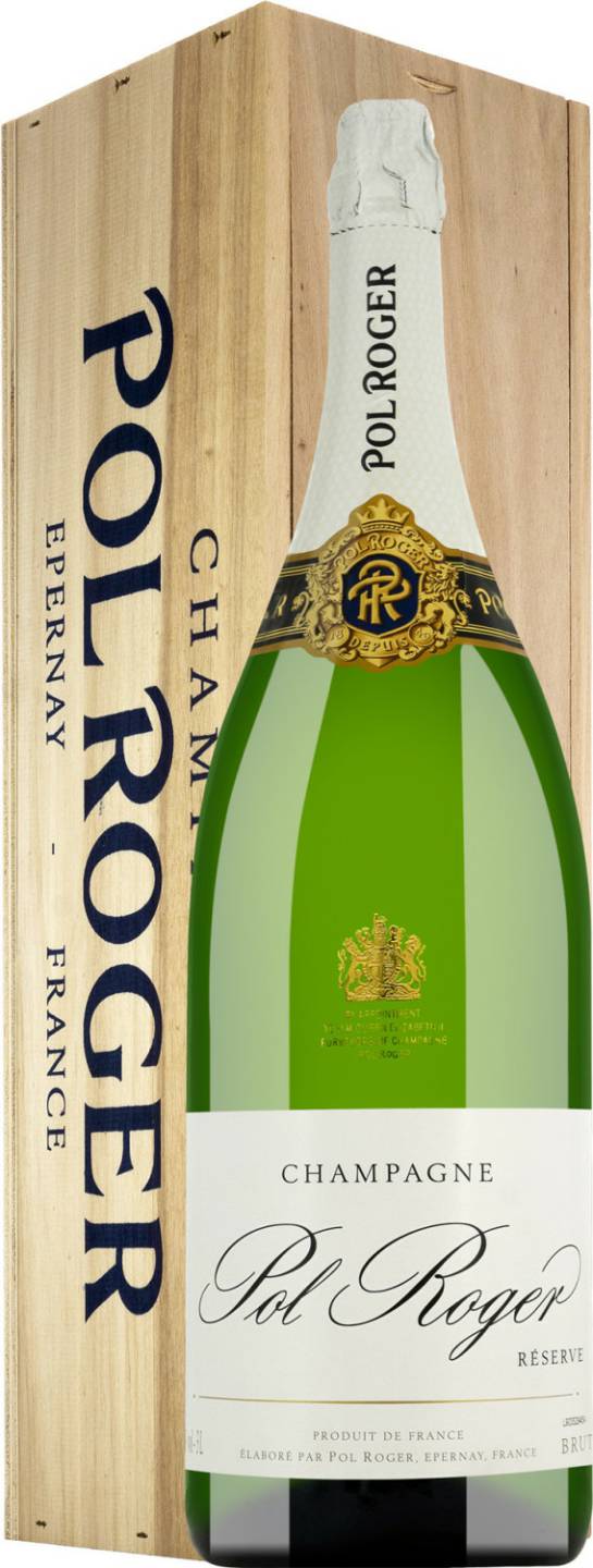 Pol Roger Réserve BrutDoppelmagnum 3l Champagner, Sekt & Prosecco