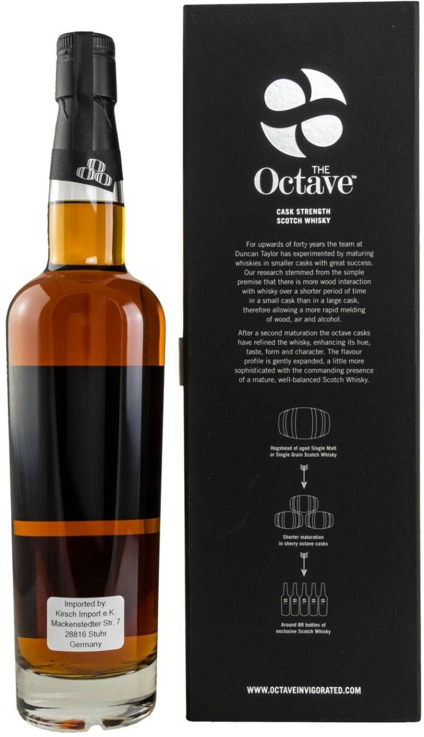 Glentauchers 25 Jahre 1996/2021 The Octave Premium Duncan Taylor Cask 0,7l 50,3% Whisky