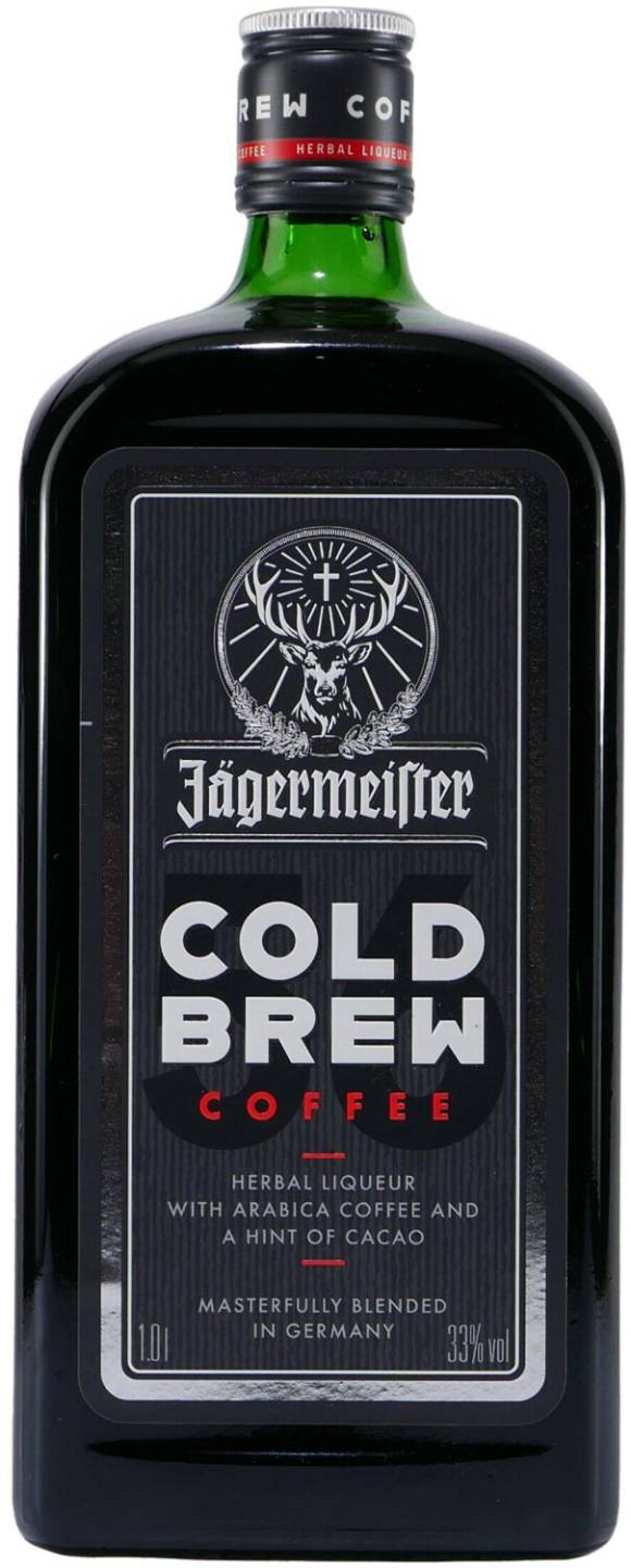 Jägermeister Cold Brew Coffee 33% 1l Liköre