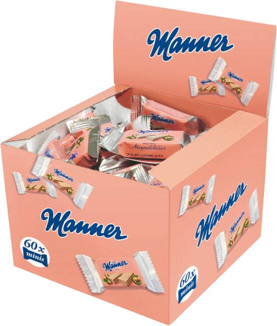 Manner Schnitten Original Neapolitaner Minis60er (900g) Manner Schnitten Original Neapolitaner Minis