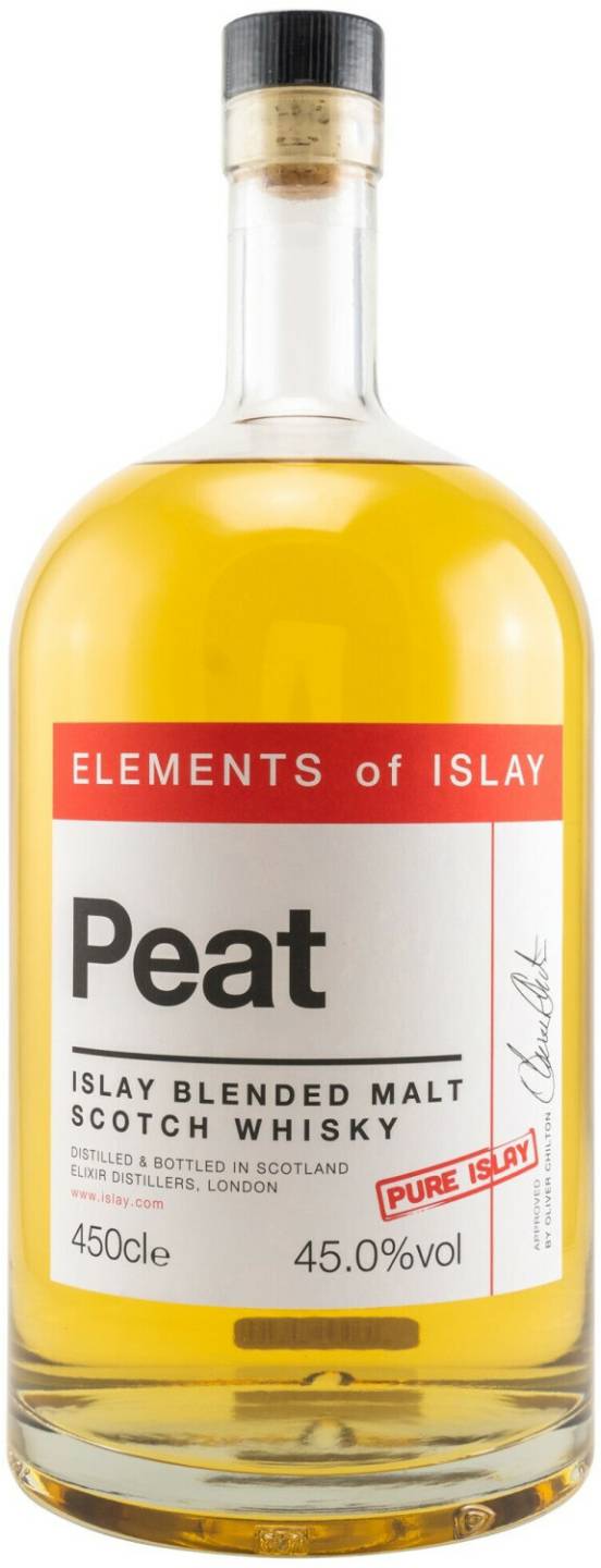 Elements of Islay Peat Pure Islay 45.0% 4,5l Whisky