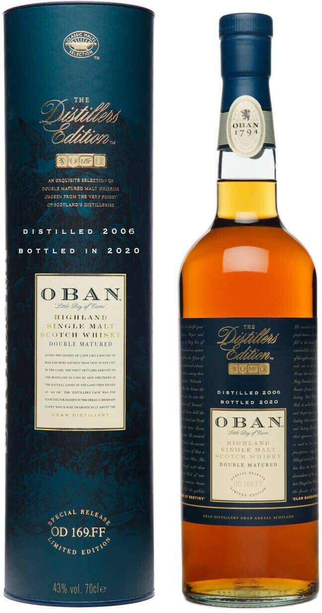 Whisky Oban Distillers Edition 2006/2020 43% 0,7l