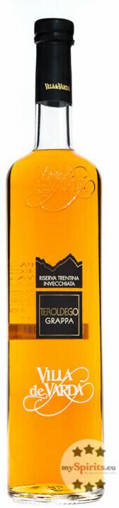 Villa de Varda Grappa Teroldego Riserva Invecchiata 40% 0,7l Spirituosen & Schnaps