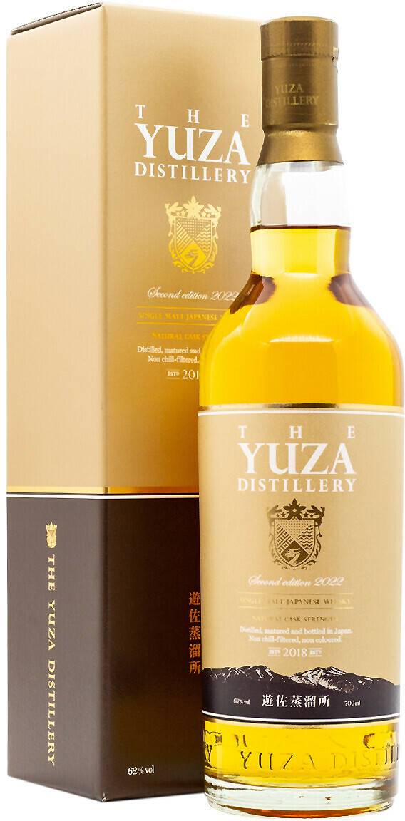 Whisky The Yuza Distillery Second Edition 2022 Single Malt Japanese Whisky 0,7l 62%