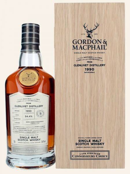 Gordon & MacPhail Glenlivet 30 Years 1990/2020 Connoisseurs Choice Whisky 0,7l 54,4% Whisky