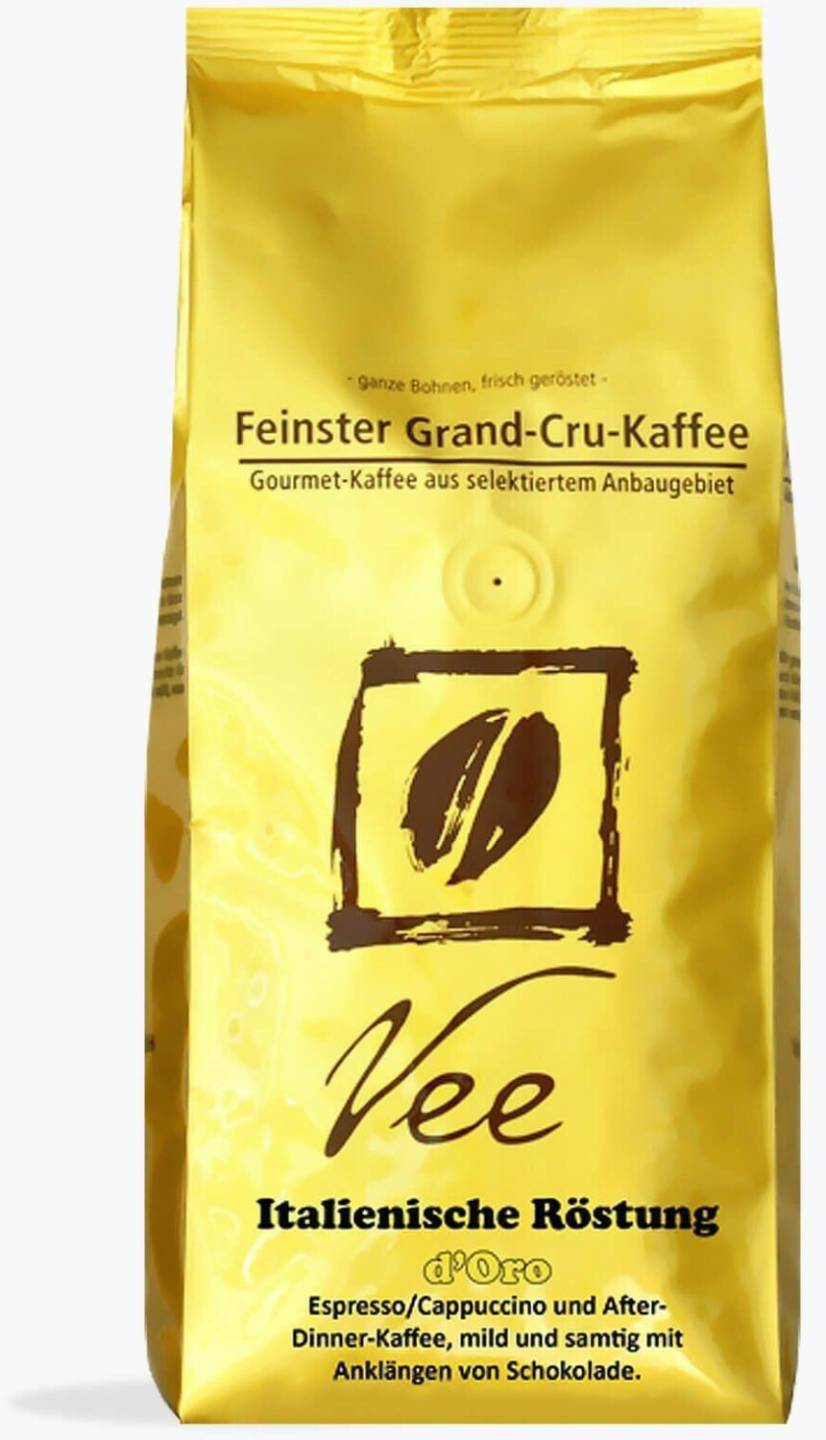 Kaffee & Espresso Vee Italienische Röstung d'Oro 1kg