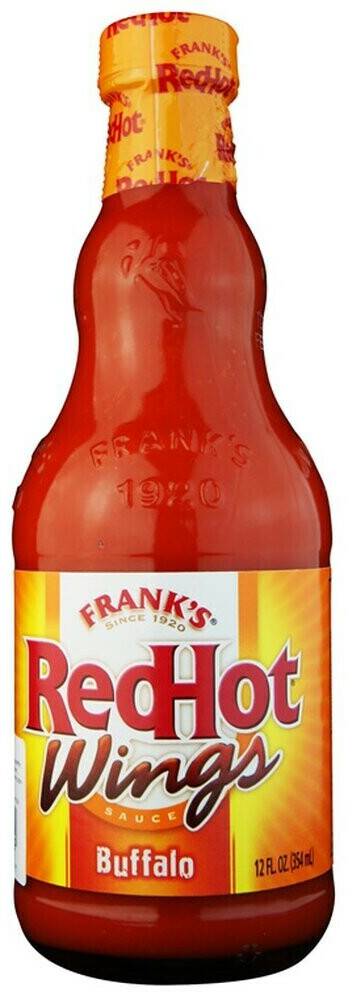 Franks Red Hot Buffalo Wings Sauce (340ml) Saucen