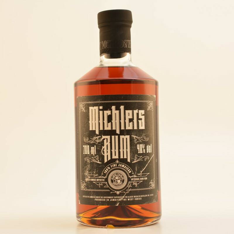 Michler's Jamaican Artisanal Dark Rum 40% 0,7l Rum