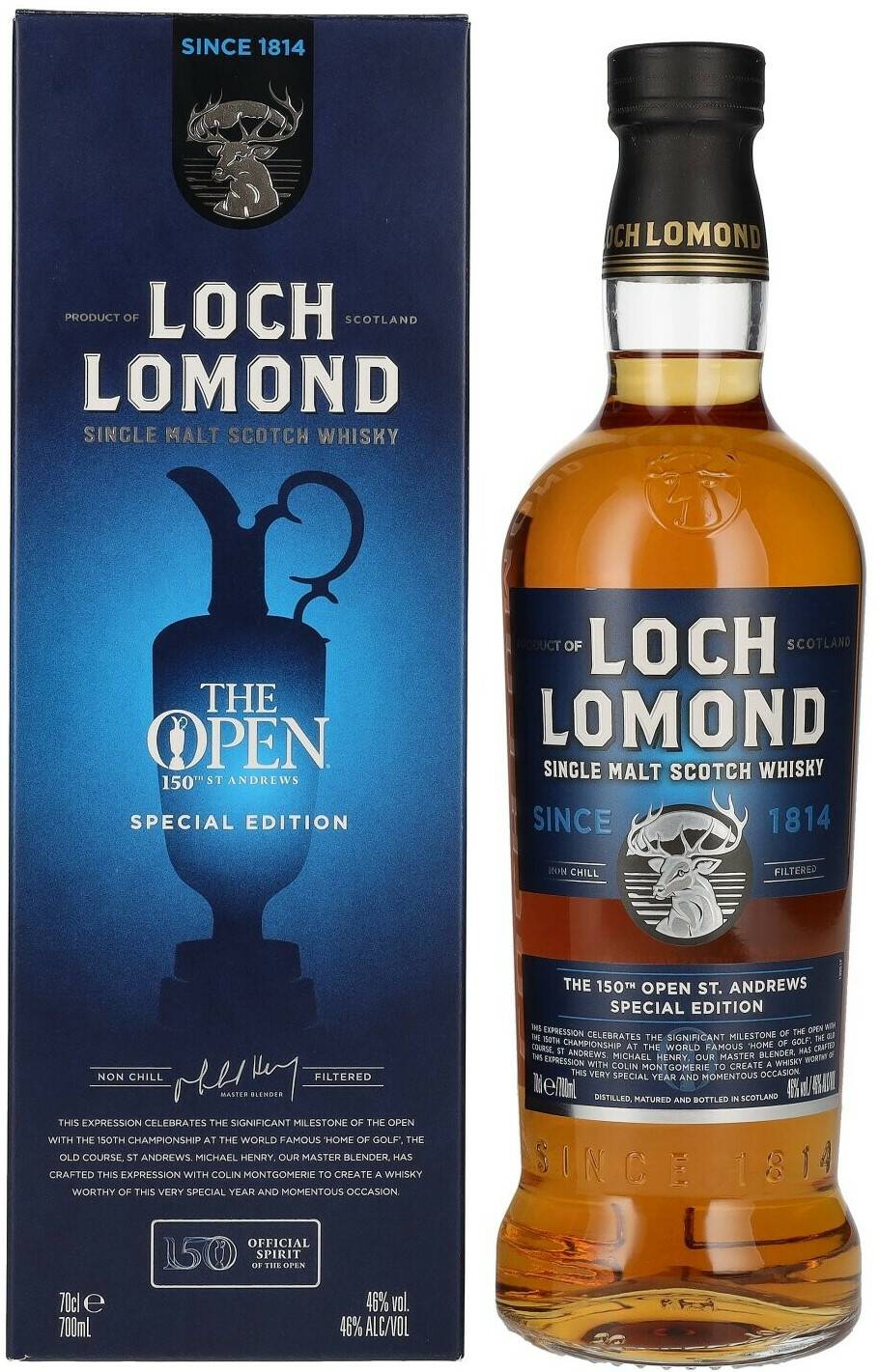 Whisky Loch Lomond The Open 150th St. Andrews Special Edition 2022 0,7l 46%