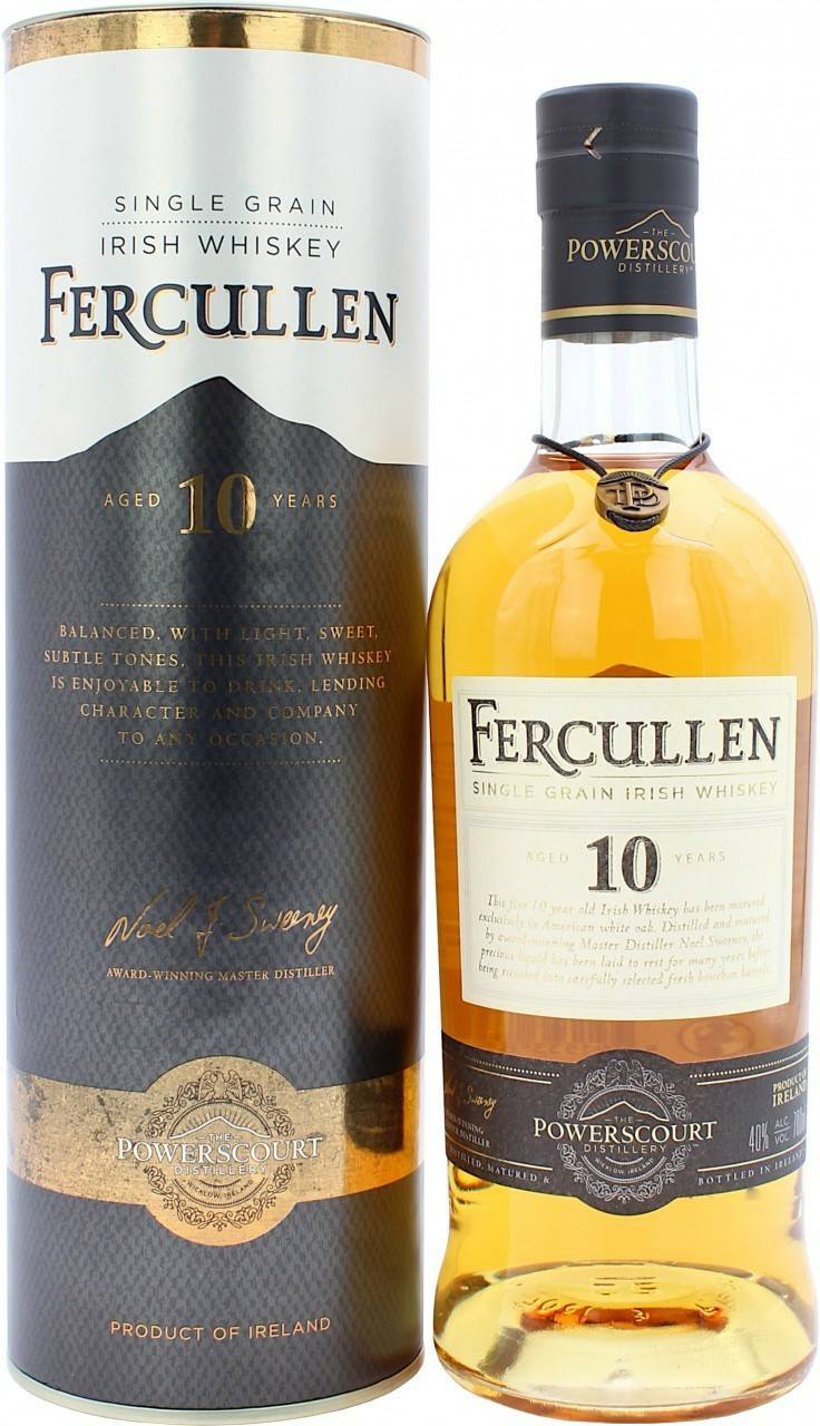 Fercullen 10 Jahre Single Grain Irish Whiskey 40% 0,7l Whisky