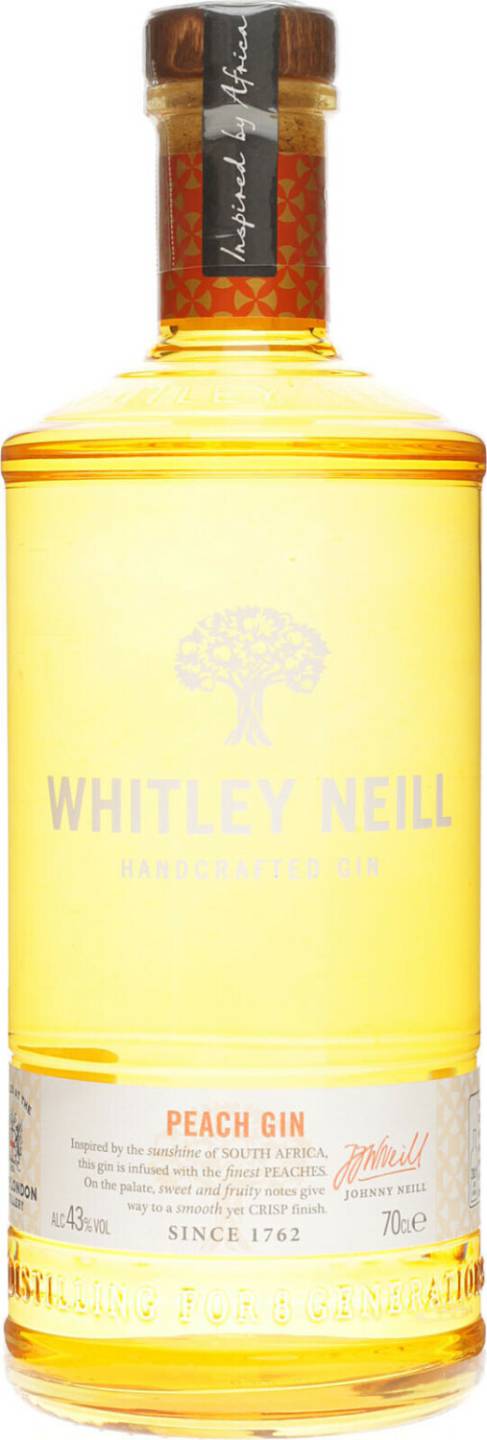 Whitley Neill Peach Gin 0,7l 43% Gin