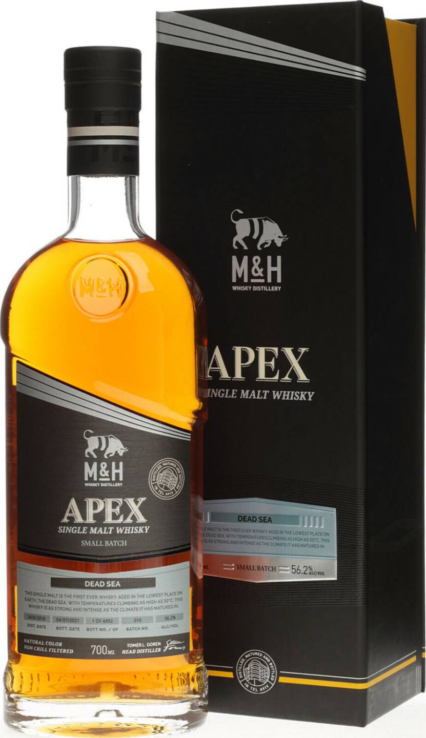 Whisky Milk & Honey Distillery Apex Dead Sea Small Batch Single Malt Whisky 0,7l 56,2%