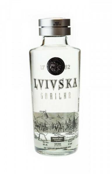 Wodka Lvivska Gold 0,5l 40%