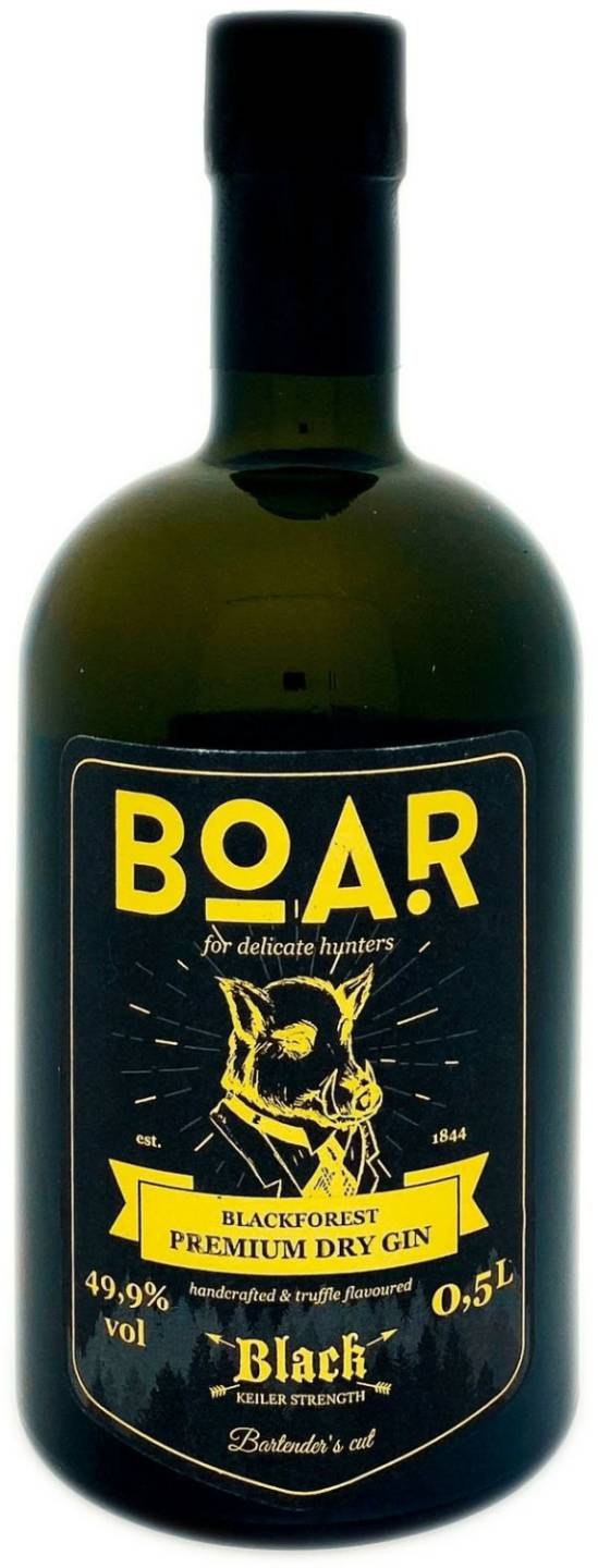 BOAR Black Keiler Strength Gin 0,5l 49,9% Gin