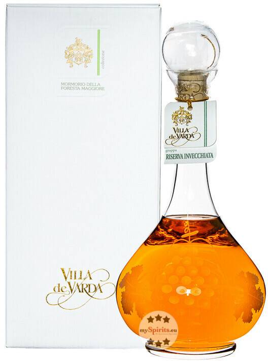 Spirituosen & Schnaps Villa de Varda Grappa Riserva Invecchiata Mormorio Della Foresta 40 % 1,5l