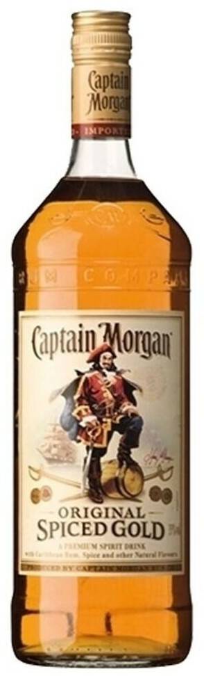 Captain Morgan Spiced Gold 35%Rum 1l Spirituosen & Schnaps