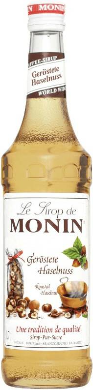 Monin Sirup geröstete Haselnuss 0,7 l Sirupe