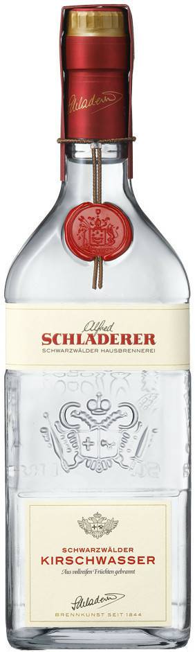 Schladerer Schwarzwälder Kirschwasser 0,7l 42% Spirituosen & Schnaps