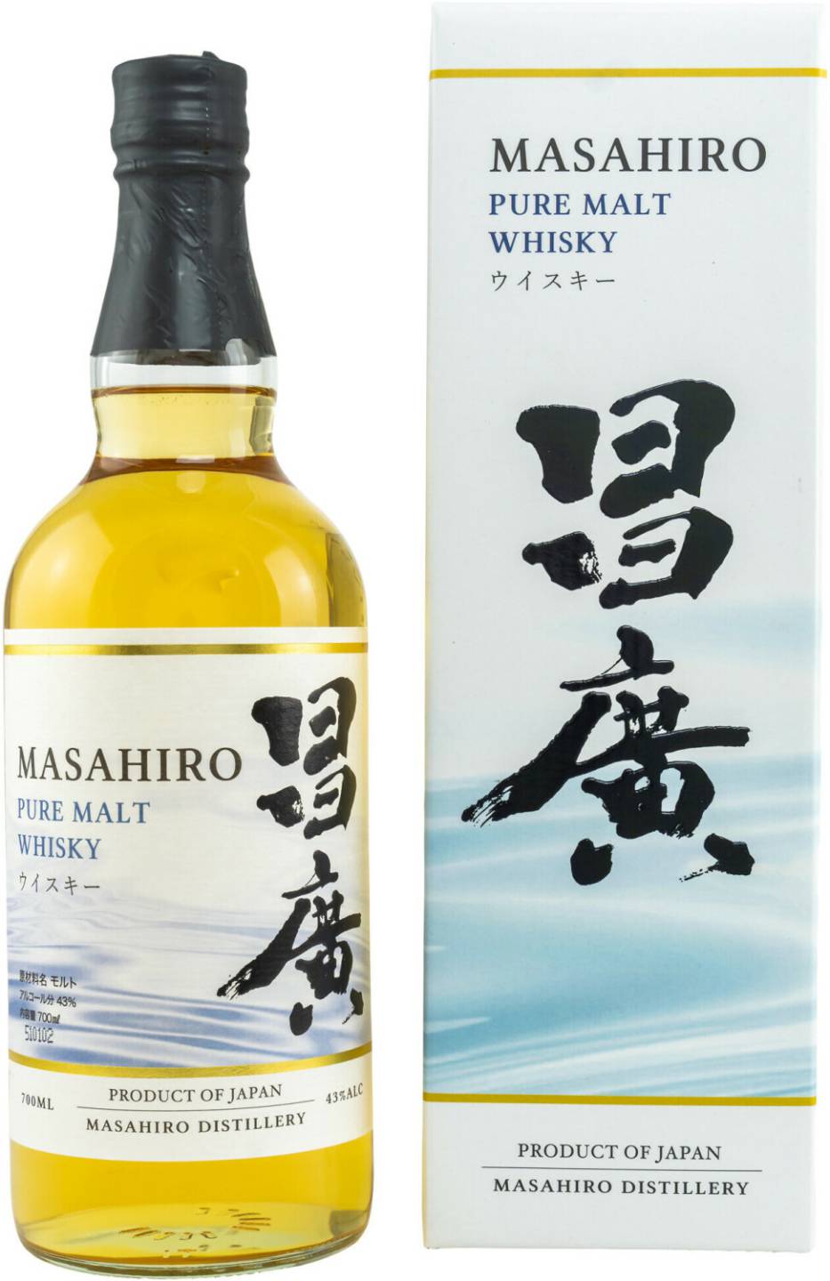 Masahiro Pure Malt Whisky 0,7l 43% Whisky