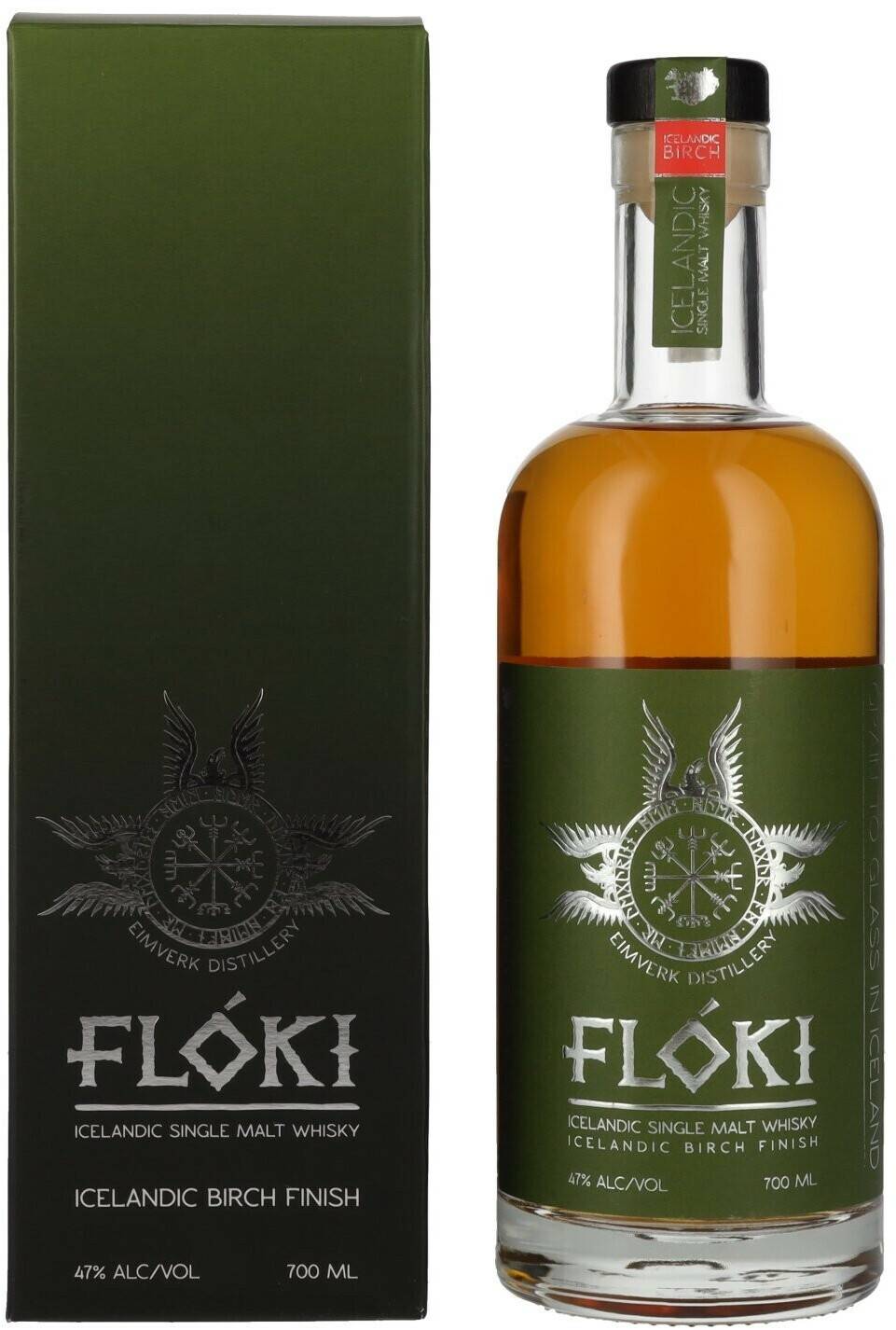 Whisky Flóki Single Malt Birch Finish0,7l 47%