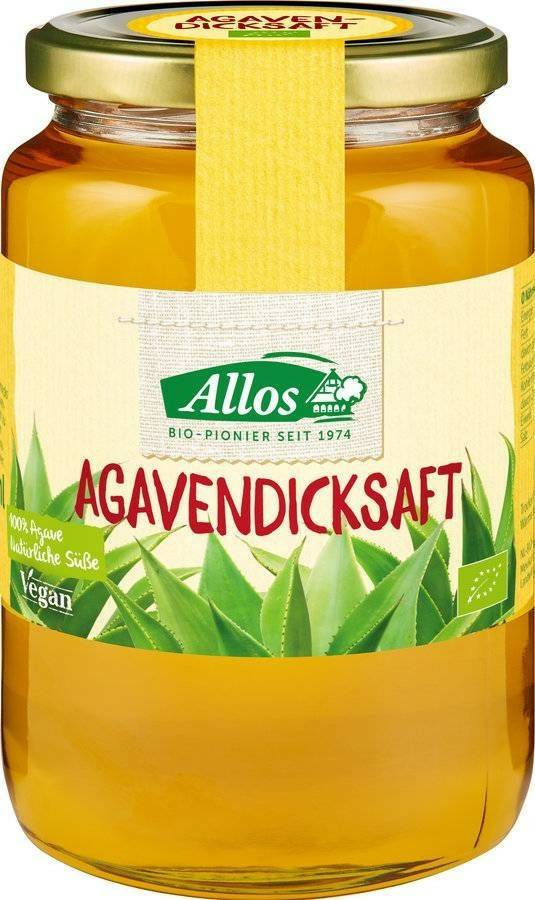 Allos Agavendicksaft (1000g) Sirupe