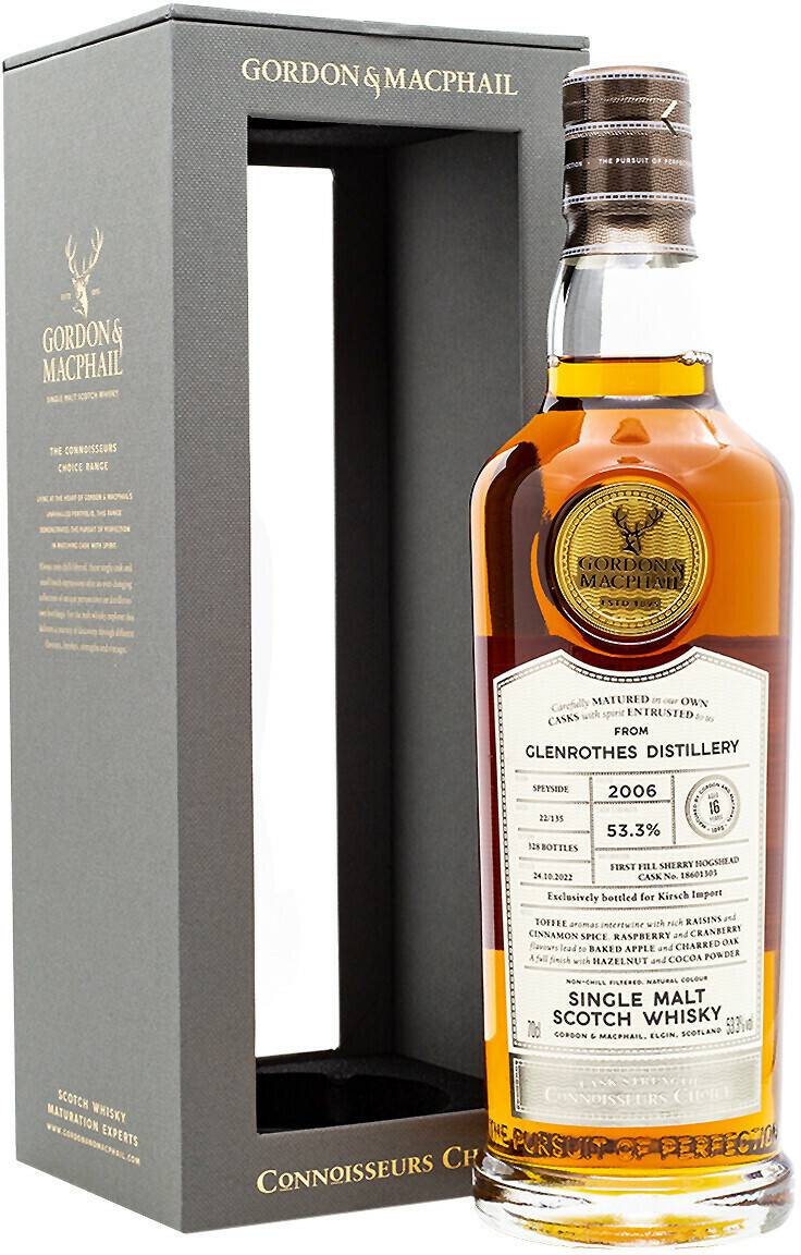 Gordon & MacPhail Glenrothes 16 Jahre 2006/2022 Cask Strength 0,7l 53,3% Whisky