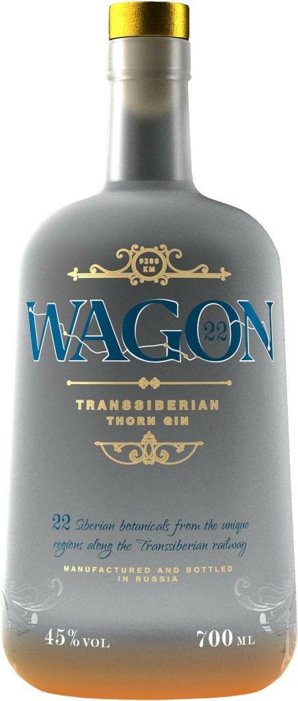 Gin Dovgan Wagon 22 Transsibirischer Thorn Gin 45% 0,7l