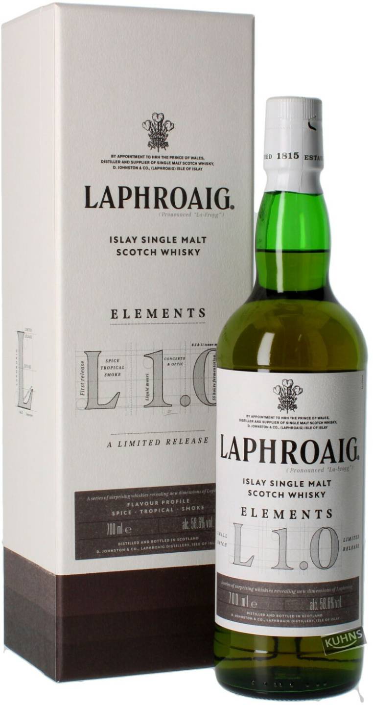 Whisky Laphroaig Elements 1.0 0,7l 58.6%