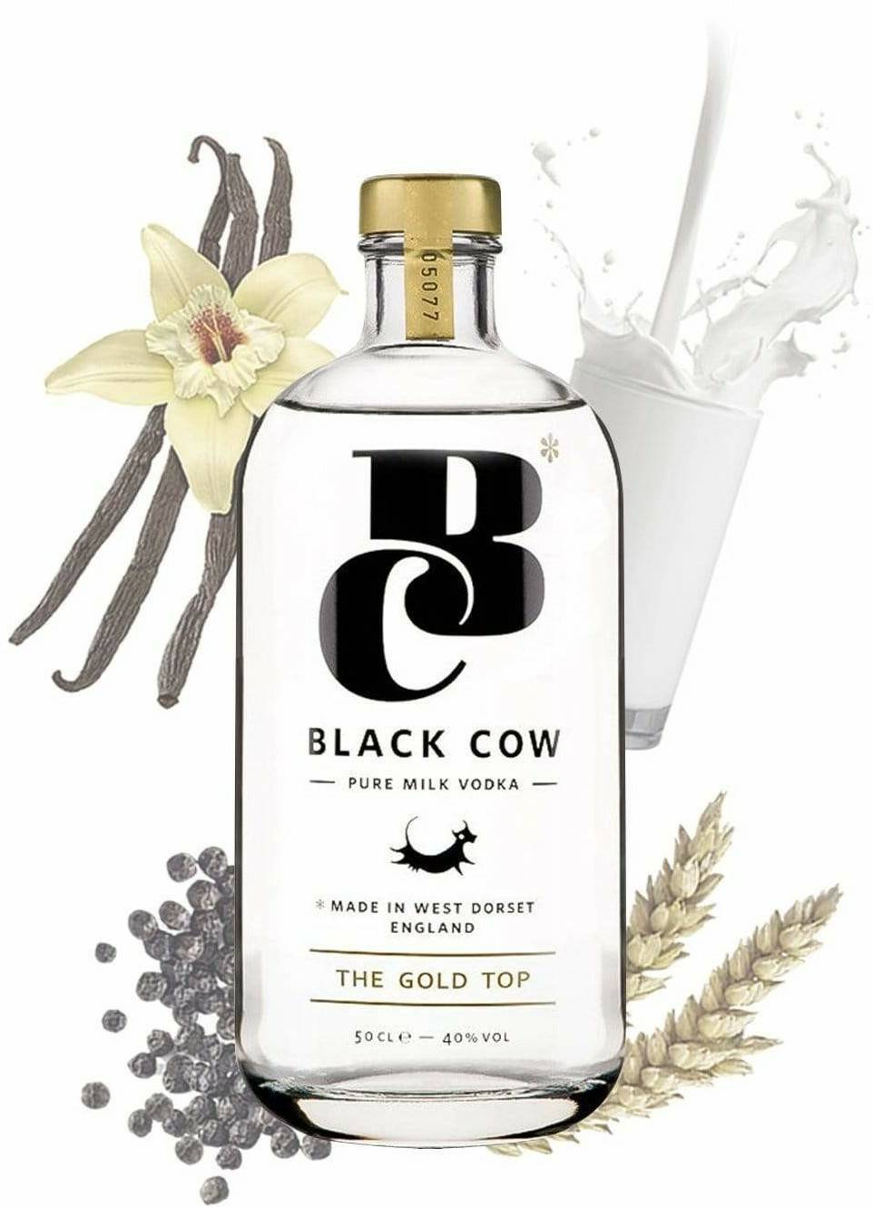 Black Cow Pure Milk Vodka 40% 0,7l Wodka