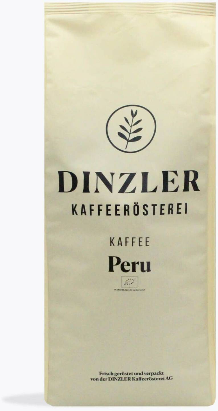 Dinzler Kaffeerösterei Kaffee Peru Organico 1kg Kaffee & Espresso