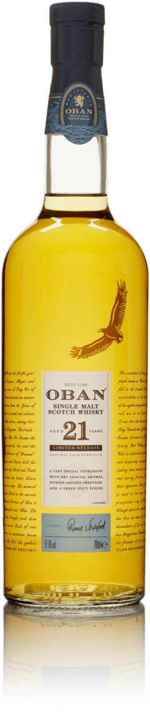 Whisky Oban 21 Years Lmited Release1996/2018 0,7l 57,9%