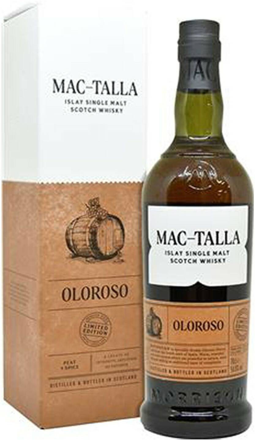 Whisky Morrison Mac-Talla Oloroso Single Malt Scotch Whisky 0,7l 54,8%