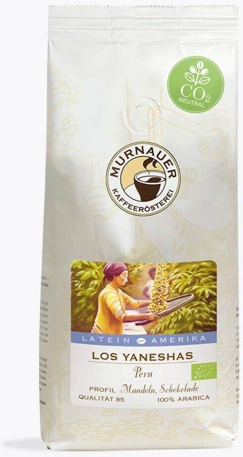 Murnauer Kaffeerösterei Los Yaneshas Peru Bio 1kg Kaffee & Espresso