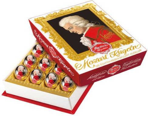 Pralinen Reber Mozartkugeln Weihnachten (300 g)