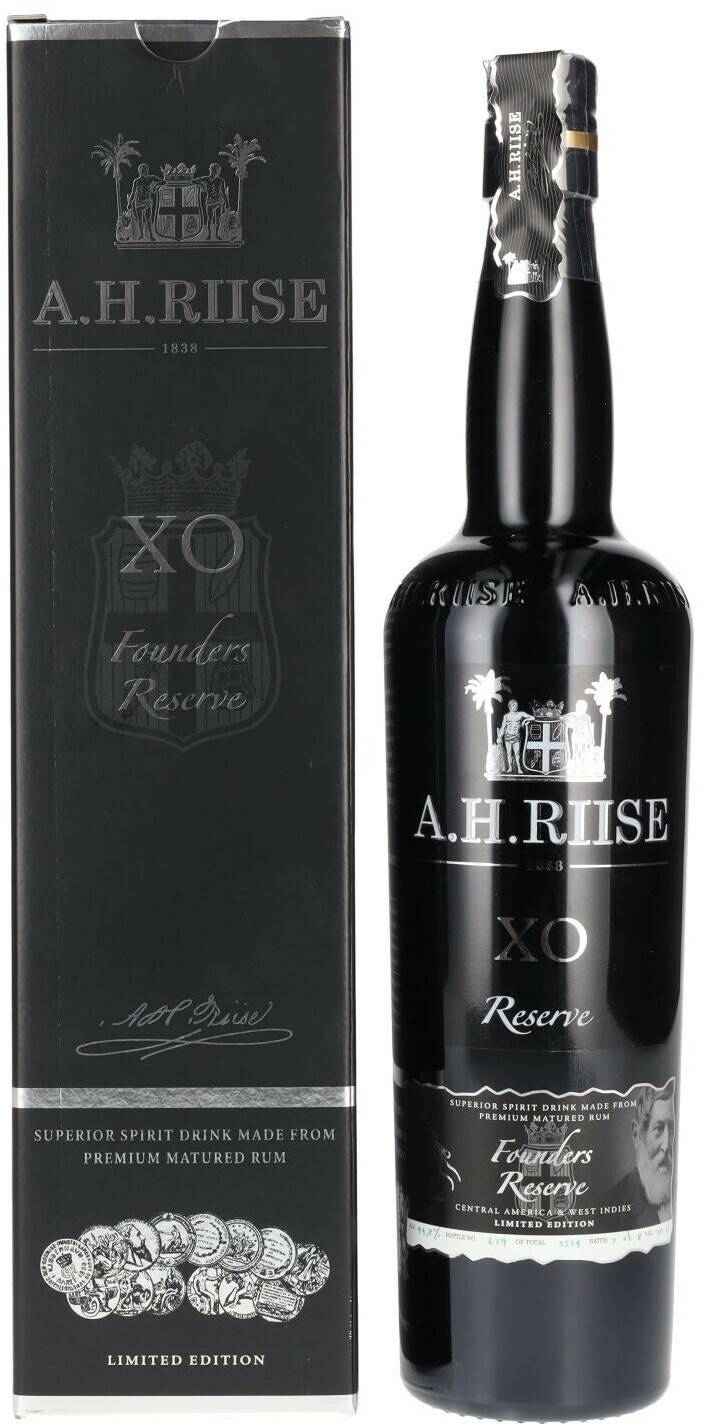 A.H. Riise XO Founders Reserve 0,7l 44,8% Spirituosen & Schnaps