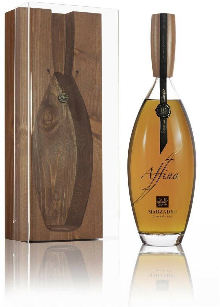 Marzadro Grappa Affina Ciligio 1l 43% Spirituosen & Schnaps