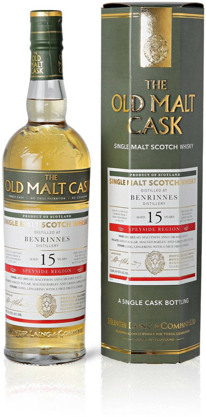 Whisky Benrinnes 15 Jahre Old Malt Cask 2005/2022 0,7l 50%