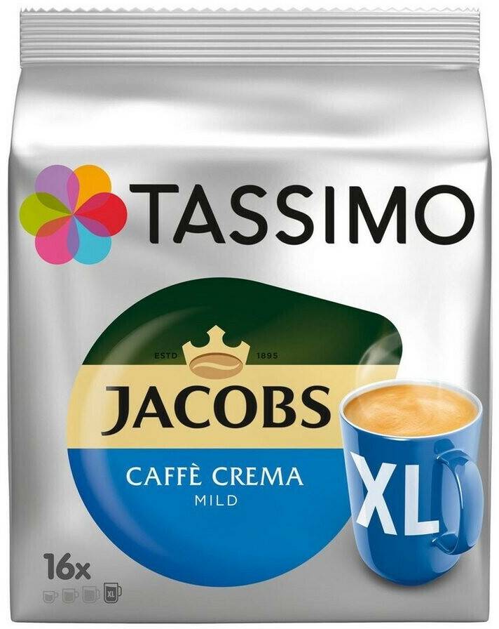 Tassimo Jacobs Caffè Crema mild XL T-Disc5x16 Port. Tassimo Jacobs Caffè Crema mild XL T-Disc