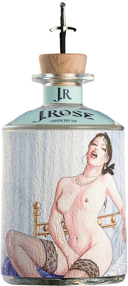 J.Rose London Dry Gin Rose Claudia Seduta 0,7L Gin