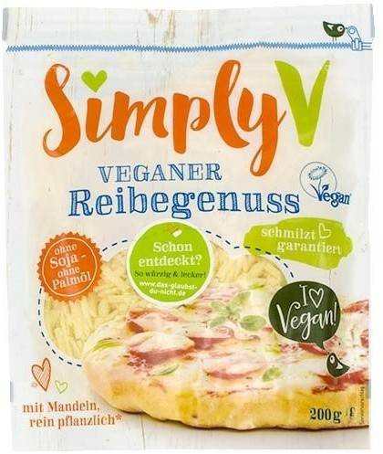 Milchprodukte Simply V Veganer Reibegenuss (200g)