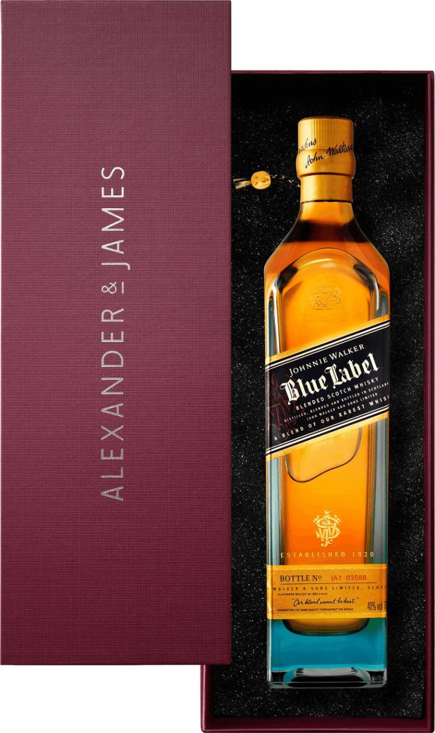 Johnnie Walker Blue Label Porsche Design 0,7l 40% Whisky