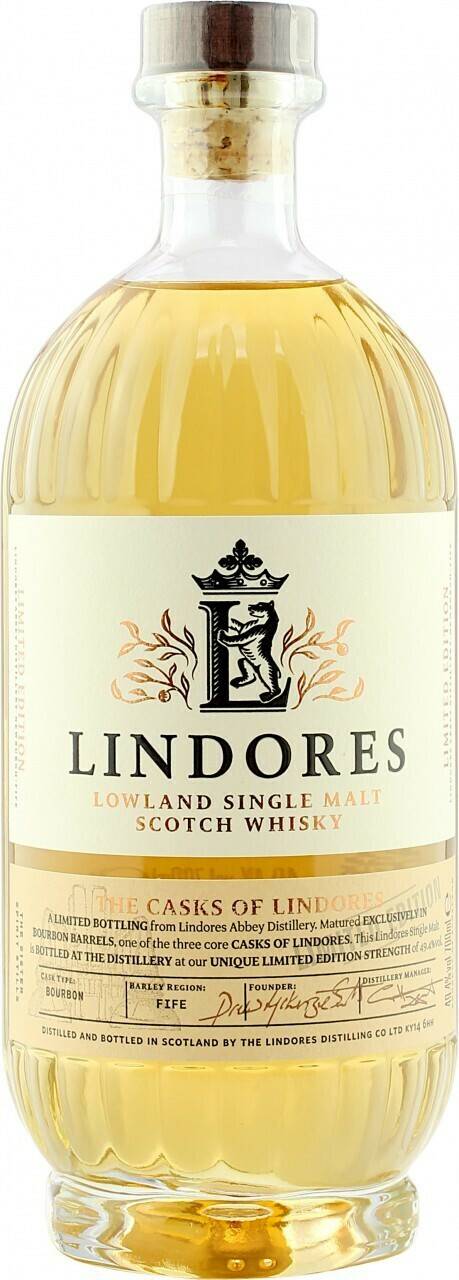 Lindores Abbey The Casks of Bourbon 0,7l 49,4% Whisky