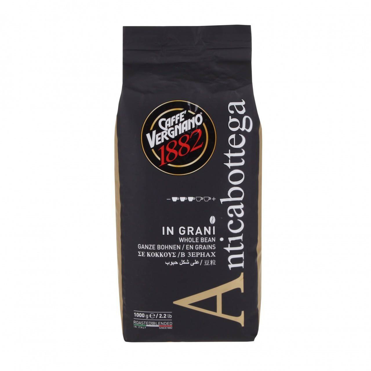 Caffe Vergnano Antica Bottega - ganze Bohne (1kg) Kaffee & Espresso