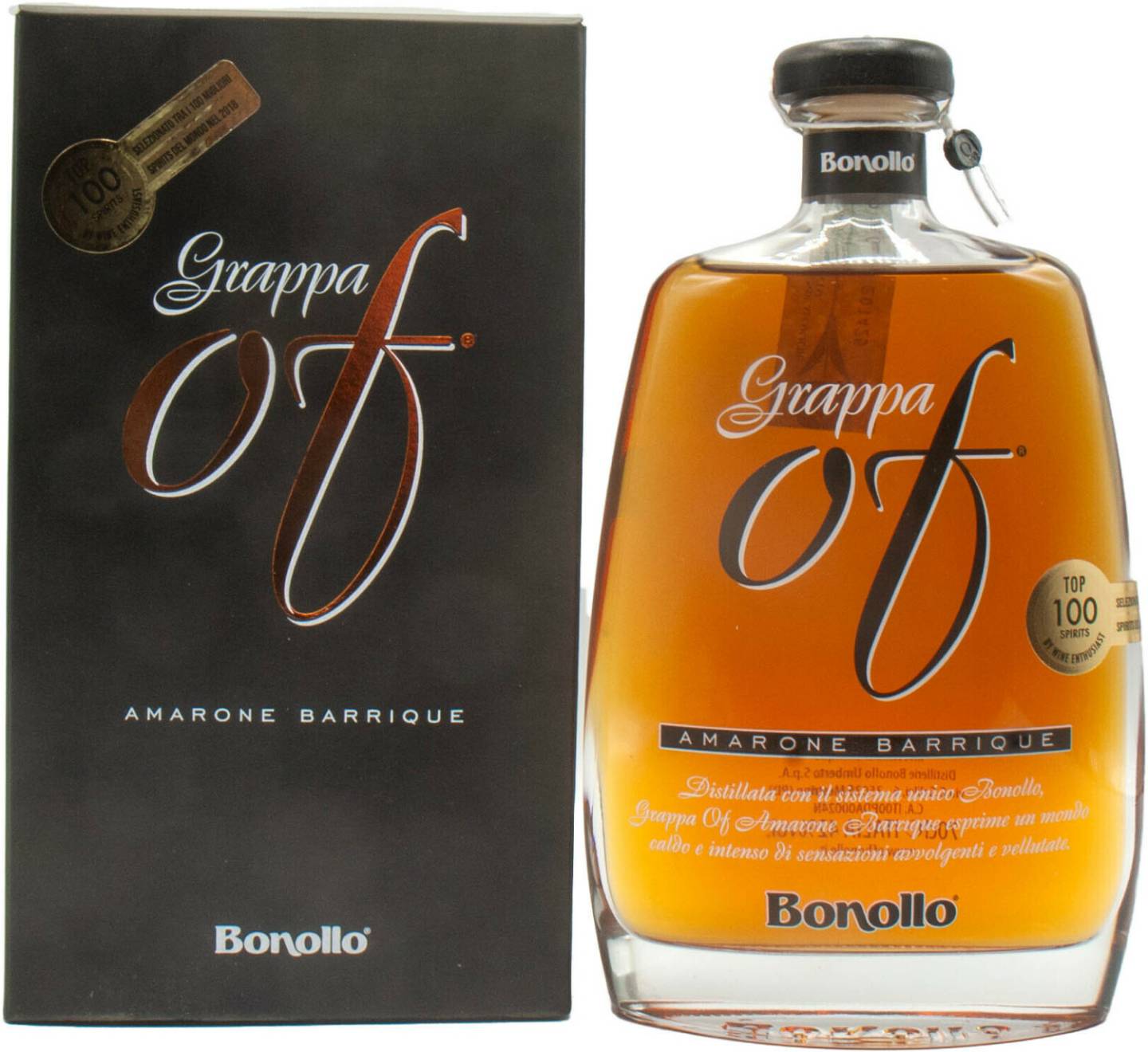 Spirituosen & Schnaps Bonollo Grappa Of Amarone Barrique 0,7l 42%