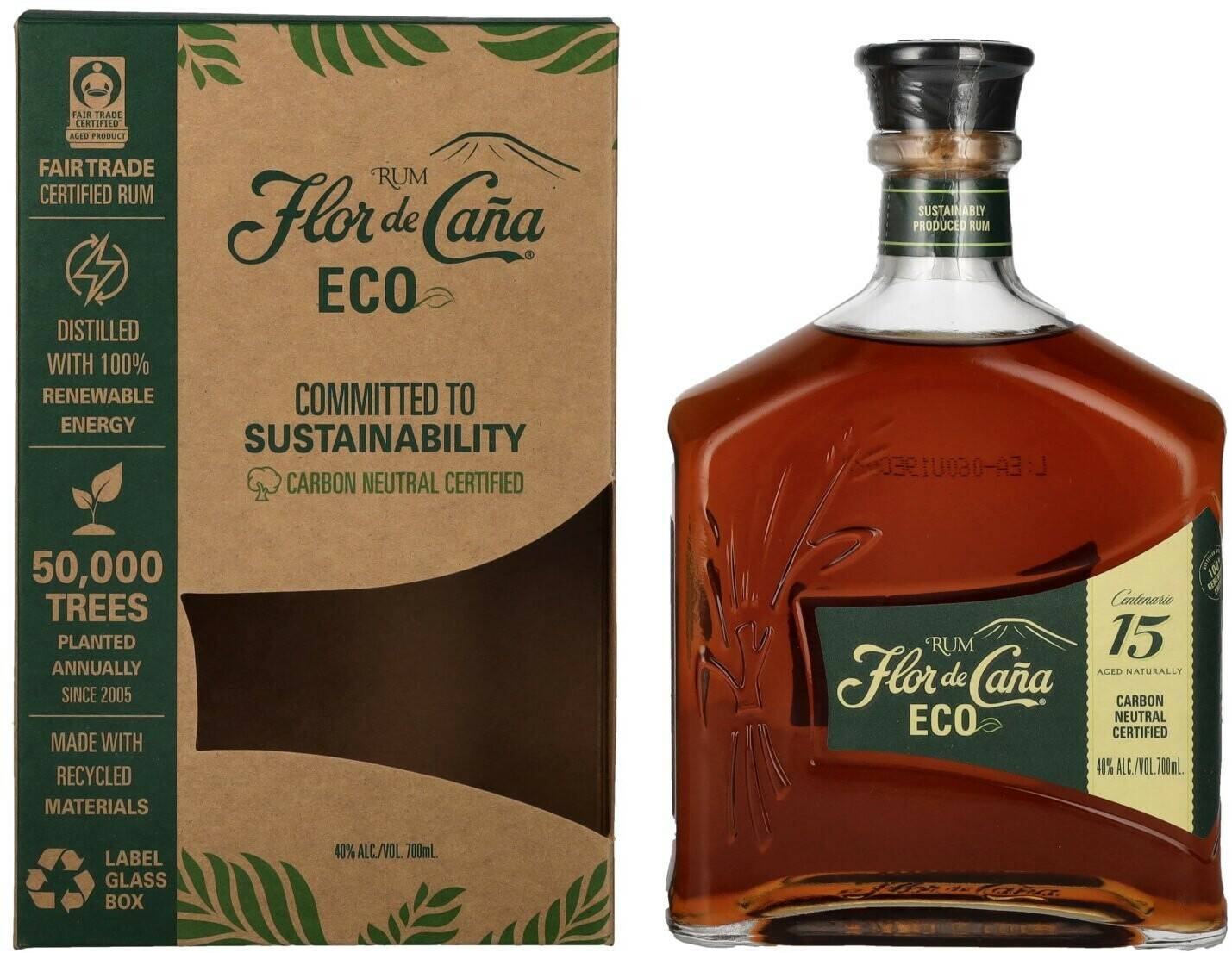 Flor de Caña 15 Jahre 0,7l 40% Rum