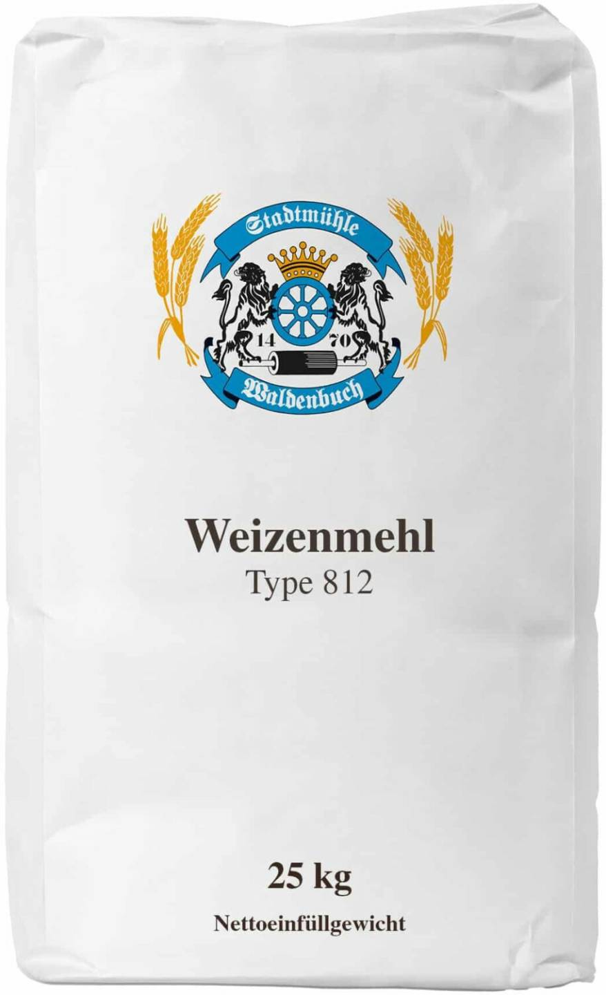 Stadtmühle Waldenbuch Weizenmehl Type 81225kg Stadtmühle Waldenbuch Weizenmehl Type 812