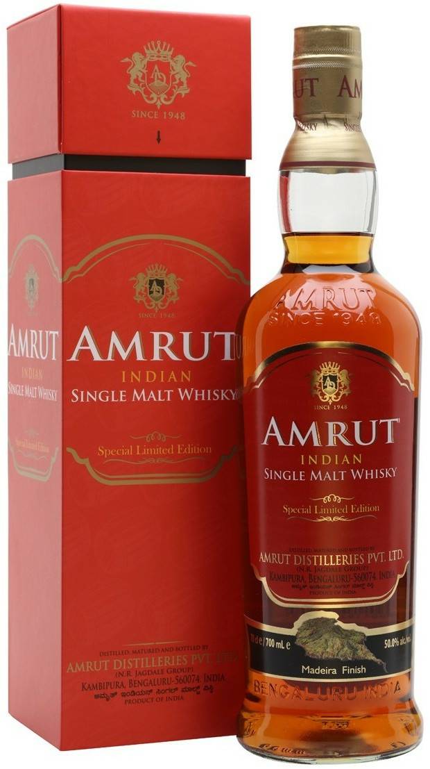 Amrut Madeira Finish Batch 01 0,7l 50% Whisky