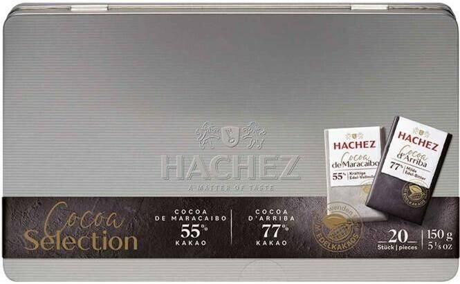 Hachez Variété de Cocoa Täfelchen (150g) Schokolade